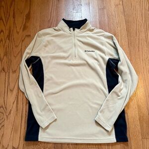 Columbia Beige Pullover Men’s Medium